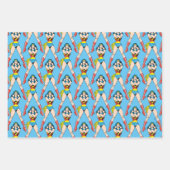 Feuille De Papier Cadeau Wonder Woman Bras Croisés (Devant 3)