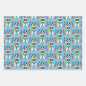 Feuille De Papier Cadeau Wonder Woman Bras Croisés (Devant 2)