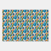 Feuille De Papier Cadeau Wonder Woman Cape (Devant 2)