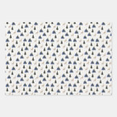 Feuille De Papier Cadeau Woodland Deer Holiday (Devant 3)