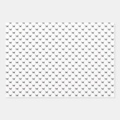 Feuille De Papier Cadeau Woodland Trio | Vacances de coordination (Devant)