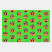 Feuille De Papier Cadeau Wrap Halloween de saison éffrayante Wrap Witchitch (Devant 3)