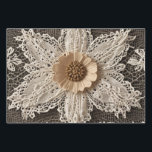 Feuille De Papier Cadeau Wrapping Paper<br><div class="desc">This wrapping paper comes with an elegant vintage flower design.</div>