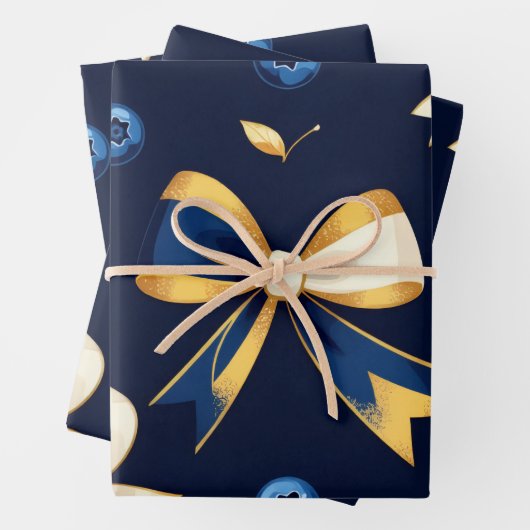 Feuille De Papier Cadeau Wrapping paper (En situation)
