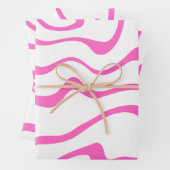 Feuille De Papier Cadeau Wrapping Paper Flat Sheet Set of 3 (En situation)