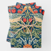 Feuille De Papier Cadeau Wrapping Paper Flat Sheet Set of 3 (En situation)