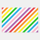 Feuille De Papier Cadeau Wrapping Paper Flat Sheet Set of 3 (Devant 3)