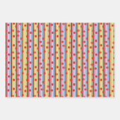 Feuille De Papier Cadeau wrapping paper set confetti (Devant 2)