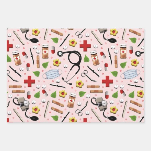 Feuille De Papier Cadeau Wrapping Paper Sheets (Devant)