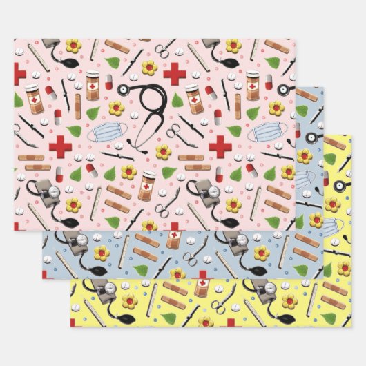 Feuille De Papier Cadeau Wrapping Paper Sheets (Lot)