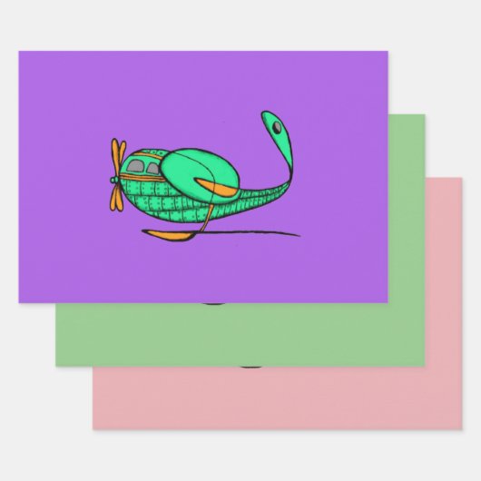 Feuille De Papier Cadeau Wrapping Paper Sheets (Lot)