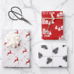 Feuille De Papier Cadeau Wrapping Paper Sheets - Christmas Patterns<br><div class="desc">Wrapping Paper Sheets - Christmas Patterns</div>