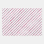 Feuille De Papier Cadeau Wrapping Paper Sheets - Pink Pattern (Devant 2)