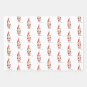 Feuille De Papier Cadeau XMAS Gnome Design 1 (Devant 3)