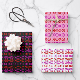 FEUILLE DE PAPIER CADEAU XOXO