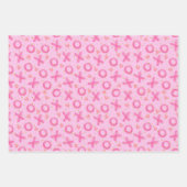 Feuille De Papier Cadeau XOXO Saint-Valentin (Devant)