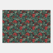 Feuille De Papier Cadeau Yew Berry (Devant 2)