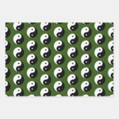 Feuille De Papier Cadeau Yin et Yang (Devant 2)