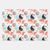 Feuille De Papier Cadeau Yin Yang (Devant 2)