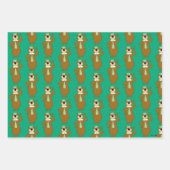 Feuille De Papier Cadeau Yogi "Plus Intelligent Que L'Ours Moyen" (Devant 2)