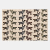 Feuille De Papier Cadeau Yorkshire Terrier, Yorkie Dog (Devant 2)