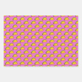 Feuille De Papier Cadeau Yummy Taco Motif (Devant 3)