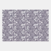 Feuille De Papier Cadeau Zen Garden Stems Deep Minimal Botanical Silhouette (Devant 3)