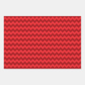 Feuille De Papier Cadeau Zig Zag Cadeau Enveloppe Trio (Devant 2)