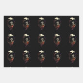 Feuille De Papier Cadeau Zodiac chinois Zodiac Dragon 2024 (Devant 2)