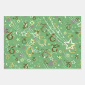 Feuille De Papier Cadeau Zodiac Sagittaire Capricorne CancerTrio (Devant 2)