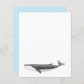 FEUILLE DE PAPIER DE BALEINE (Devant / Derrière)