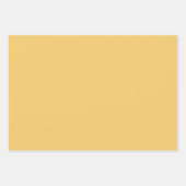 Feuille de papier de recouvrement de Pâques jaune  (Devant 2)