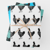 feuille de papier d'emballage de poulet (En situation)