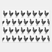 feuille de papier d'emballage de poulet (Devant)