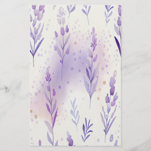 Feuille de papier d'emballage de savon à l'aquarel