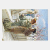 Feuille de papier d'emballage en découpage pour fe (Devant 3)