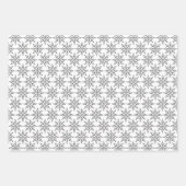 Feuille de papier d'emballage noir et blanc série (Devant 3)
