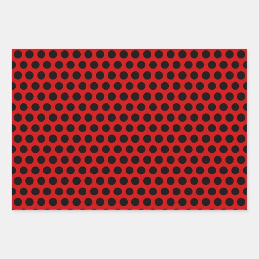 Feuille de papier d'enrobage de coccinelle (Devant 3)