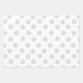 Feuille de papier d'enveloppement de Baby shower d (Devant 3)