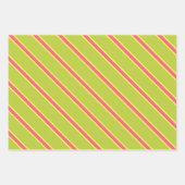 Feuille de papier d'enveloppement de Flamant rose (Devant 3)