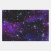 Feuille de papier d'enveloppement de galaxie mixte (Devant 3)