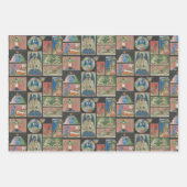 Feuille de papier d'enveloppement occulte/alchimie (Devant 2)