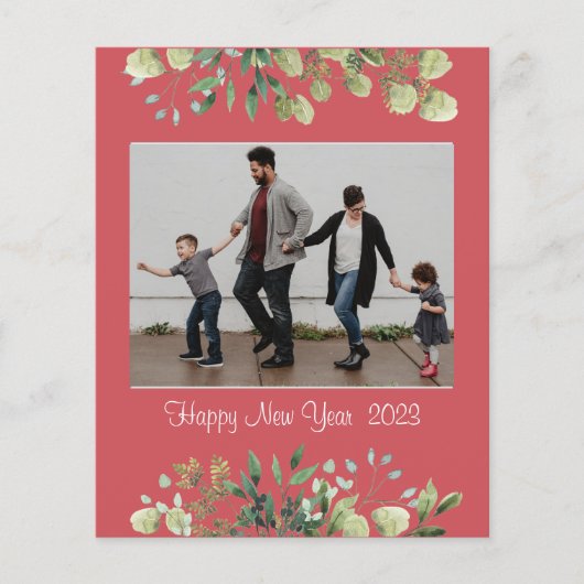 Feuille de papier du nouvel an (Devant)