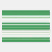 Feuille de papier écorce verte série de 3 (Devant 2)