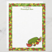 Feuille de papier encadrée R & Y (Devant / Derrière)