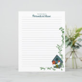 Feuille de papier lin à bille d'abeille (Debout devant)