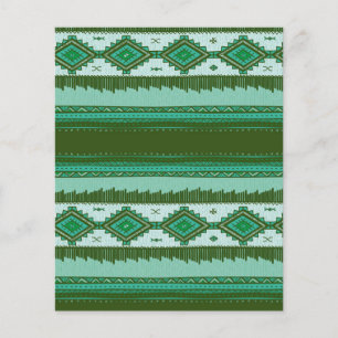 Feuille de papier native verte