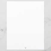 Feuille de papier non doublée Sun, Sable et Séréni (Dos)