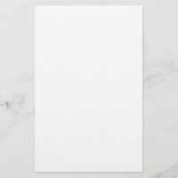 Feuille de papier ordinaire de 5,5 pouces sur 8,5