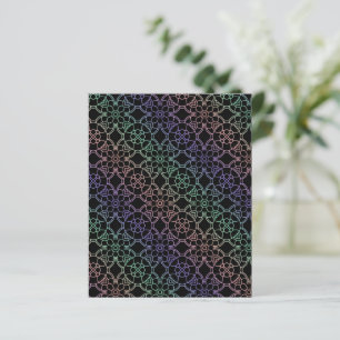 Feuille de papier plat Mandala Gradient 4,5 po x 5